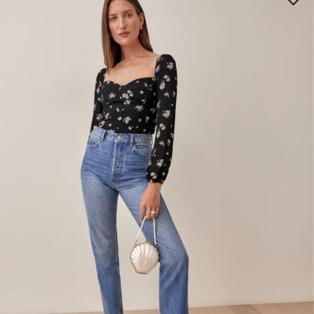 Reformation Reign Top in Daisy *NEW* - Picture 2 of 7